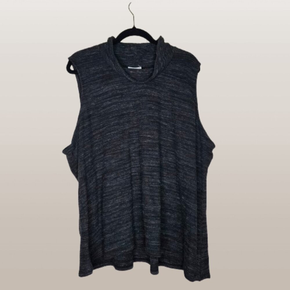 Pure Jill by J. Jill Women's Sleeveless Mock-Neck Sweater Tank 3X